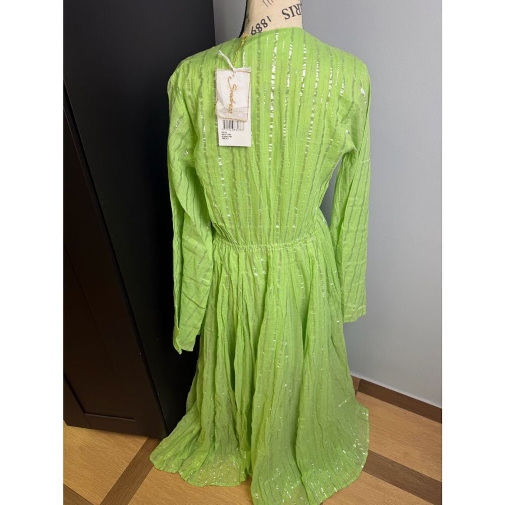 Sundress MAUD LONG DRESS ATHENE LIME NWT Size XS/S Tall - Picture 4 of 16